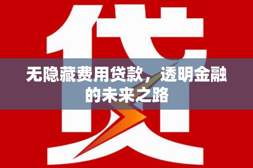 垣曲无隐藏费用贷款，透明金融的未来之路