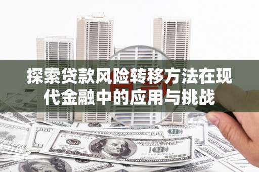 垣曲探索贷款风险转移方法在现代金融中的应用与挑战