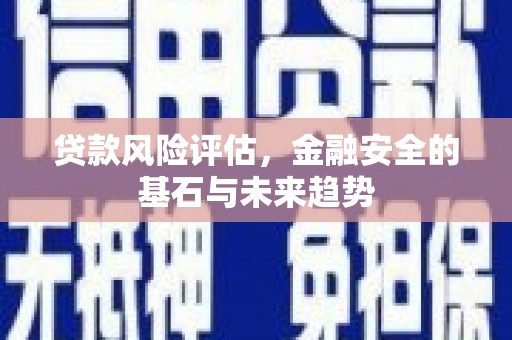 垣曲贷款风险评估，金融安全的基石与未来趋势