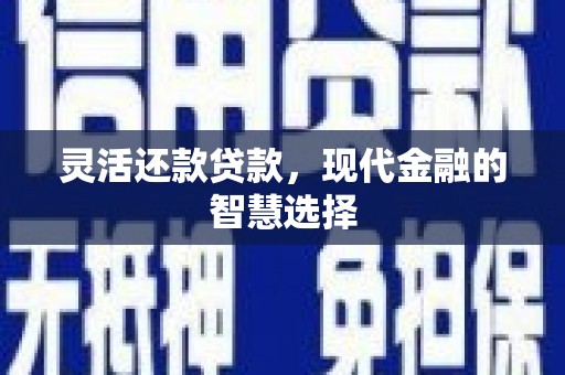 垣曲灵活还款贷款，现代金融的智慧选择