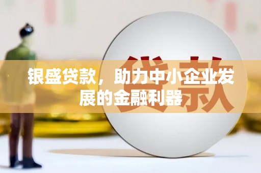 垣曲银盛贷款，助力中小企业发展的金融利器