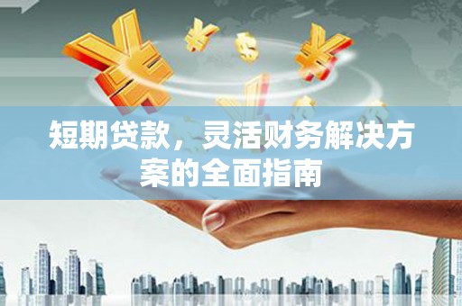垣曲短期贷款，灵活财务解决方案的全面指南