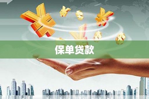 垣曲保单贷款