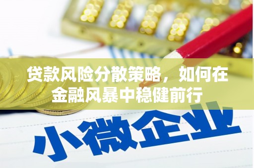 垣曲贷款风险分散策略，如何在金融风暴中稳健前行