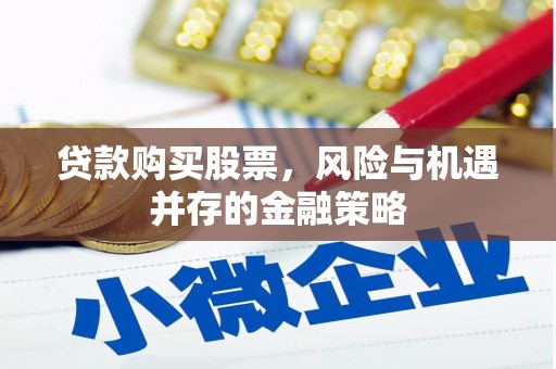 垣曲贷款购买股票，风险与机遇并存的金融策略