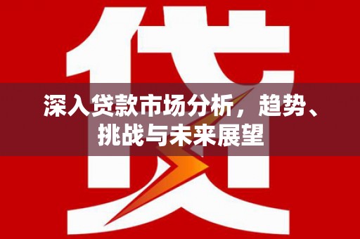 垣曲深入贷款市场分析，趋势、挑战与未来展望