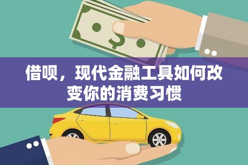 垣曲借呗，现代金融工具如何改变你的消费习惯
