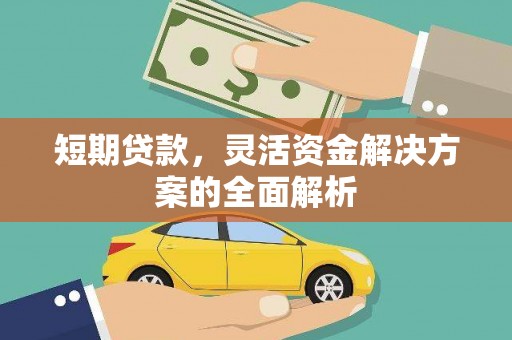 垣曲短期贷款，灵活资金解决方案的全面解析