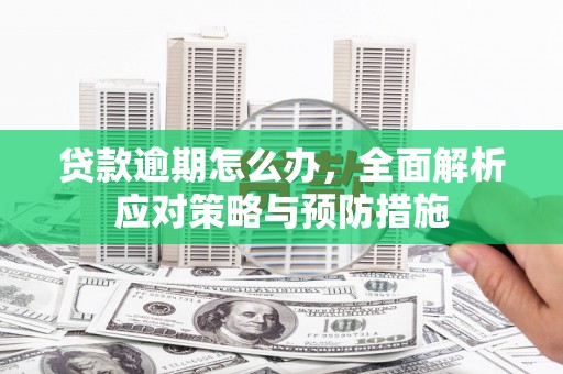 垣曲贷款逾期怎么办，全面解析应对策略与预防措施