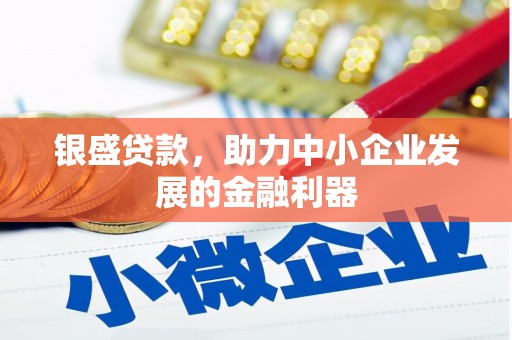 垣曲银盛贷款，助力中小企业发展的金融利器
