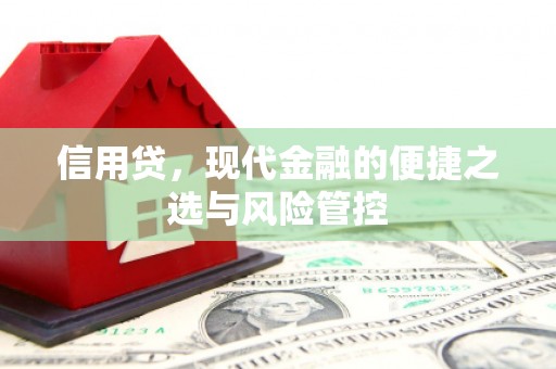 垣曲信用贷，现代金融的便捷之选与风险管控