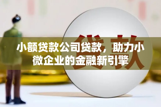 垣曲小额贷款公司贷款，助力小微企业的金融新引擎