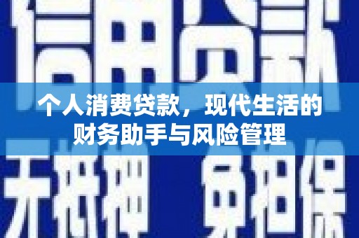 垣曲个人消费贷款，现代生活的财务助手与风险管理
