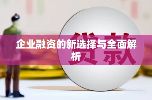 垣曲企业融资的新选择与全面解析