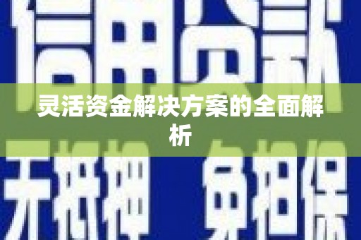 垣曲灵活资金解决方案的全面解析